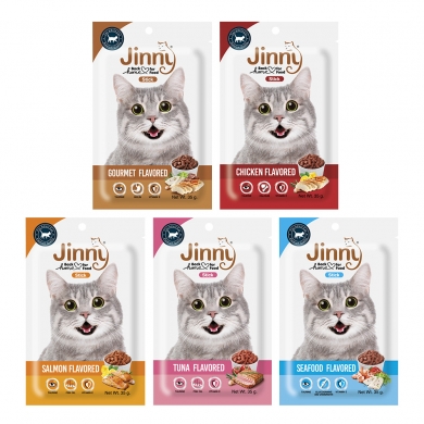 【吉妮貓Jinny】點心系列 貓咪零食 寵物零食-35g
