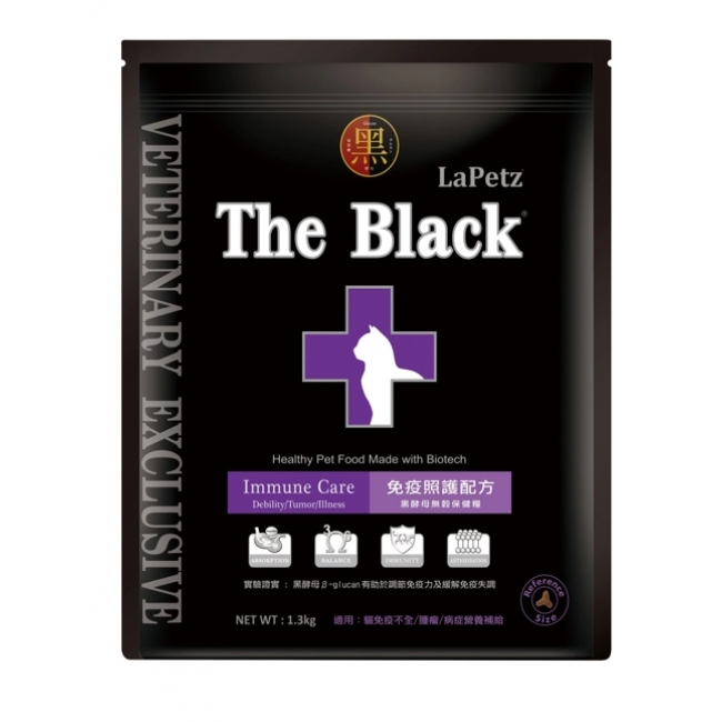 【樂倍  LaPetz 】 |黑酵母無穀保健貓糧-免疫照護配方1.3kg