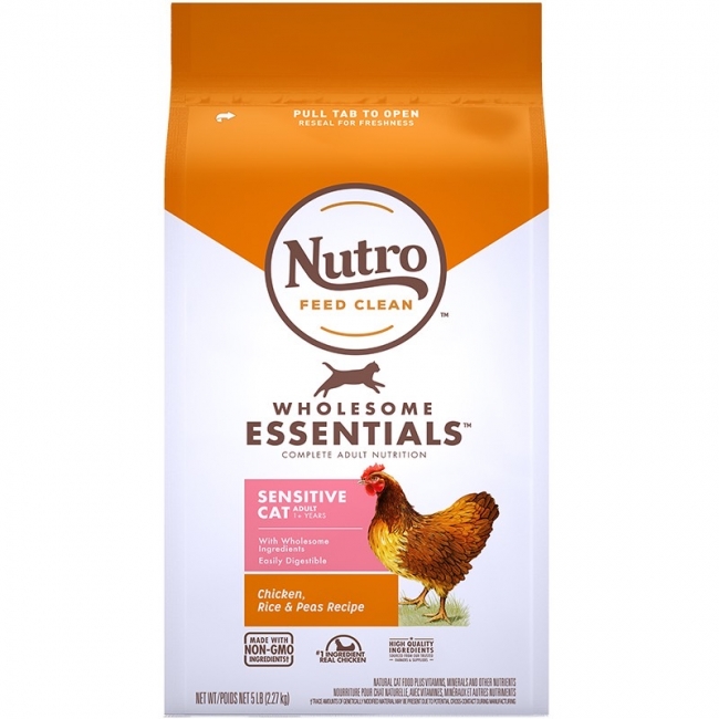 【Nutro】全護營養系列-成貓敏感腸胃配方(農場鮮雞+健康米+豌豆)